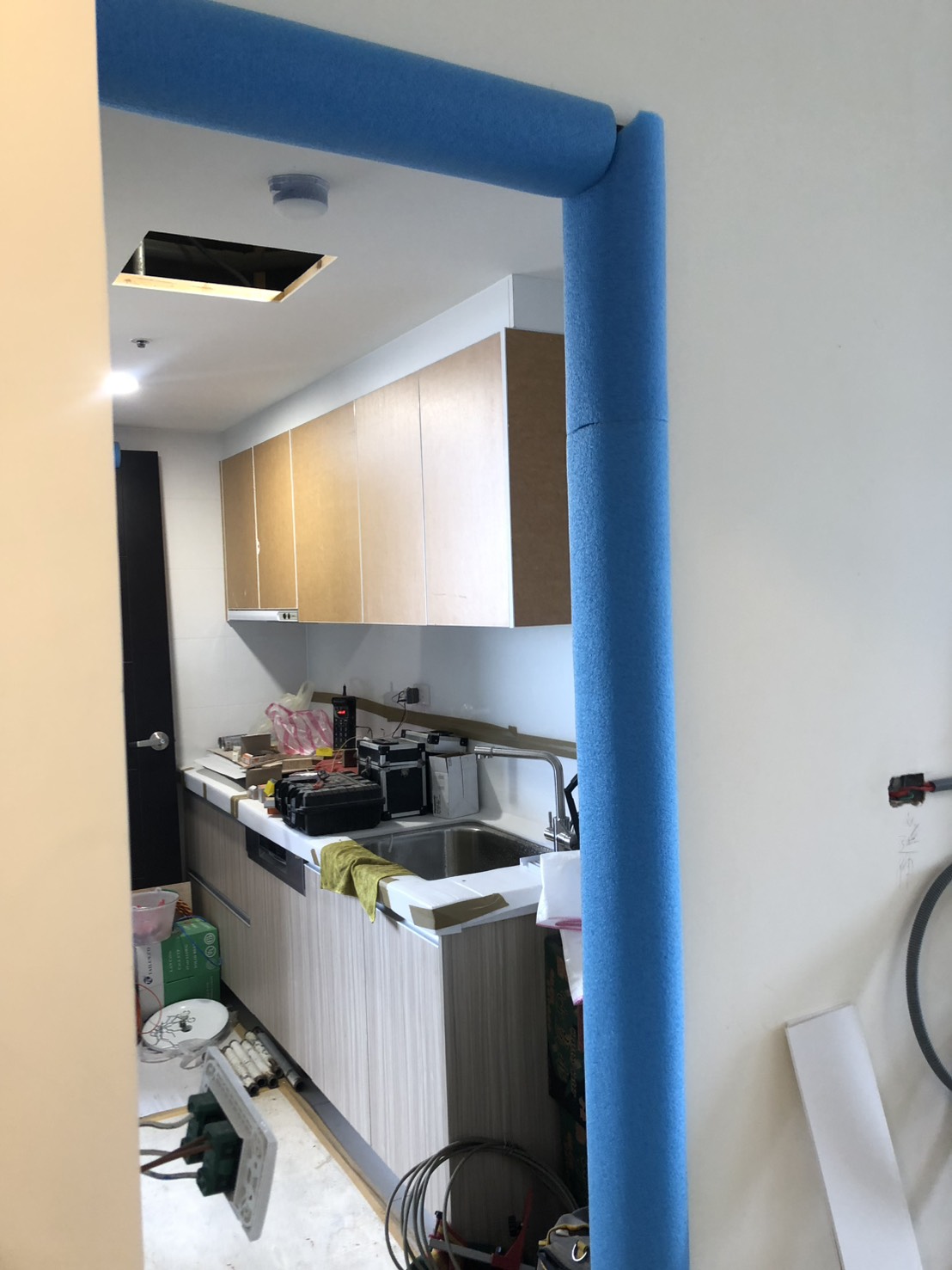 基隆樹學院.廚房工程中