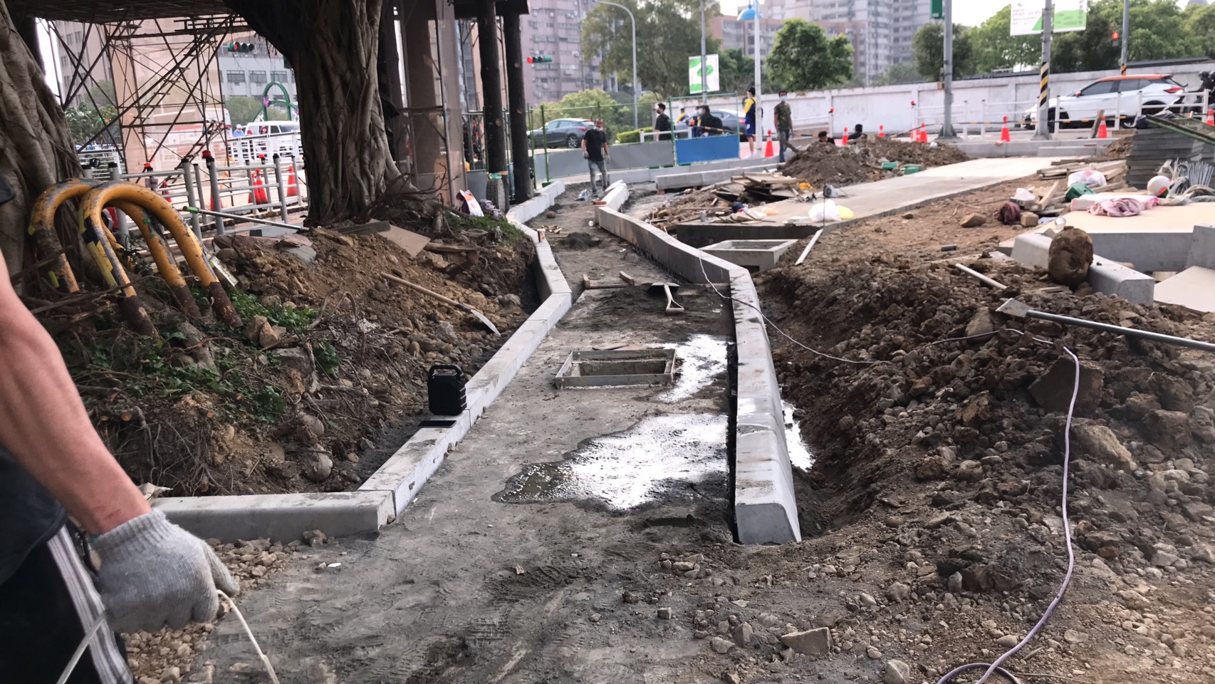 公園人行道工程